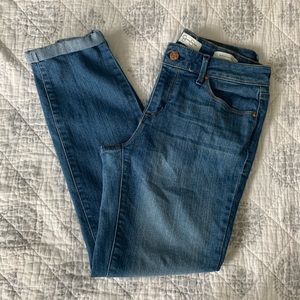 Jessica Simpson Rolled Crop Skinny, Size 6, EUC